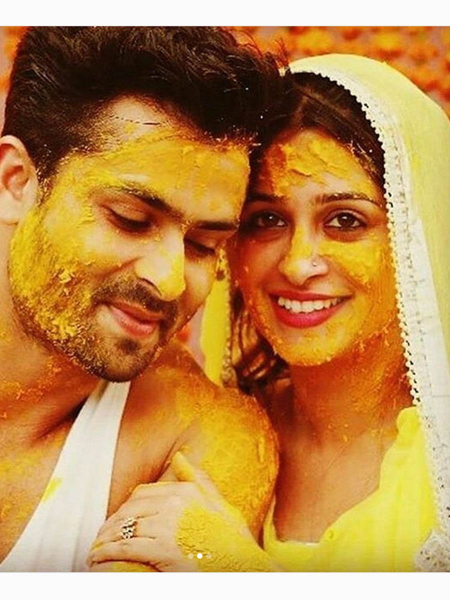 Shoaib Ibrahim-Dipika Kakar's Haldi Cermony