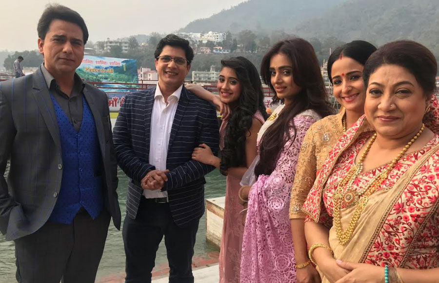 In pics: Yeh Rishta team shoots in Rishikesh 