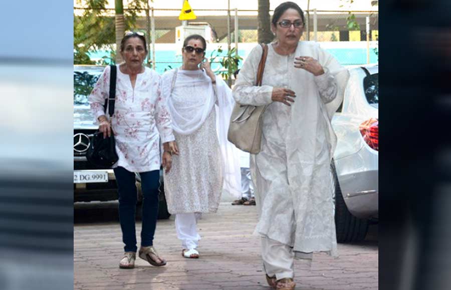 Celebs at Shammi Aunty's prayer meet 