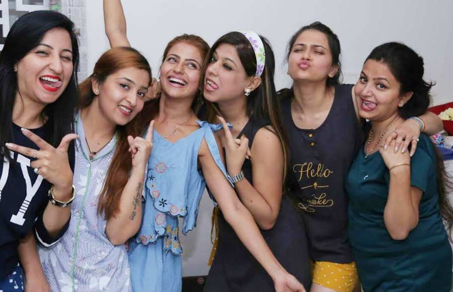 Vividha Kirti's Bachelorette party!