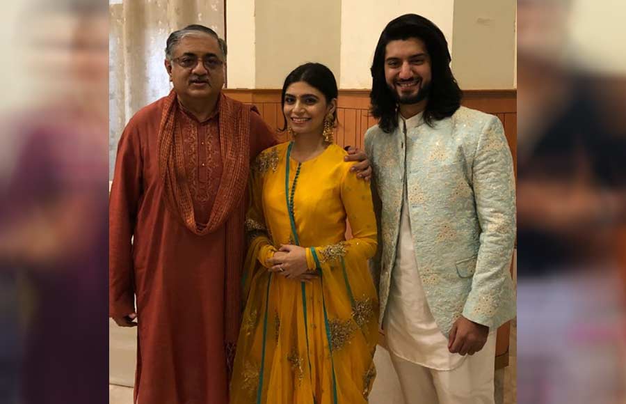 In pics: Kunal Jaisingh-Bharati Kumar's engagement 