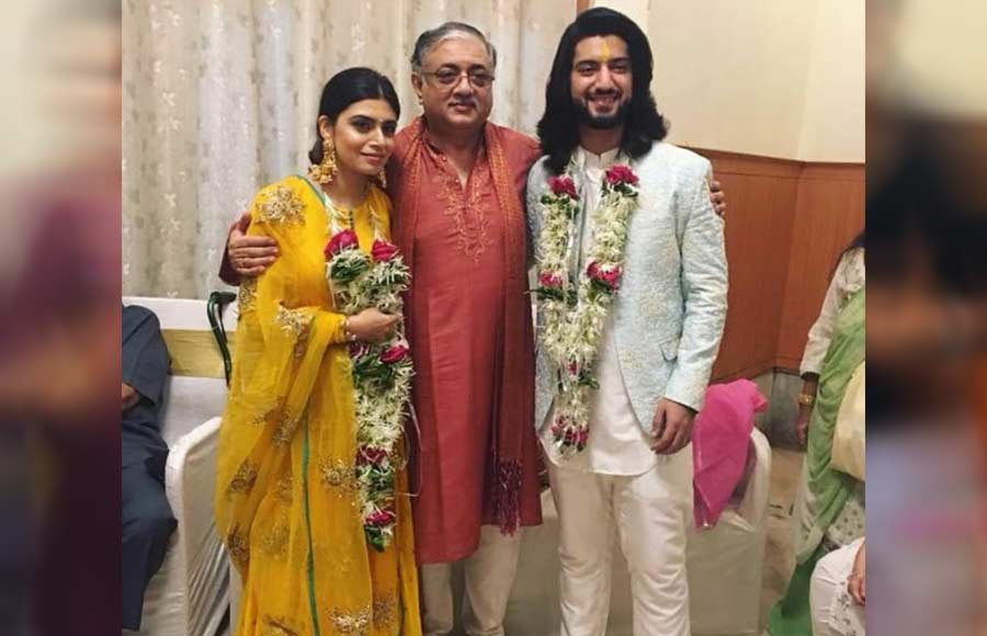 In pics: Kunal Jaisingh-Bharati Kumar's engagement 