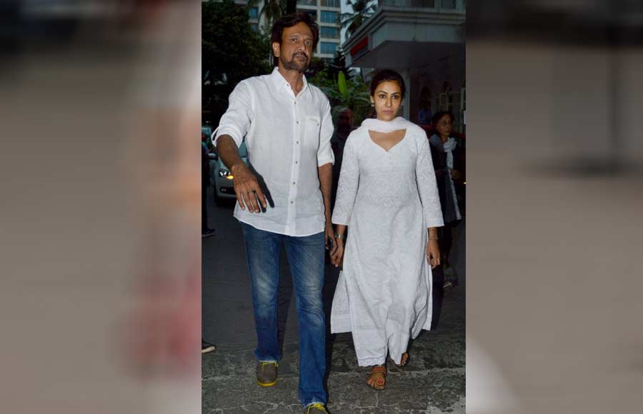 Celebs attend Narendra Jha's prayer meet 