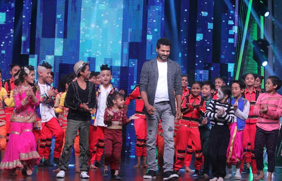 Prabhudeva on the sets of DID Li'l Masters