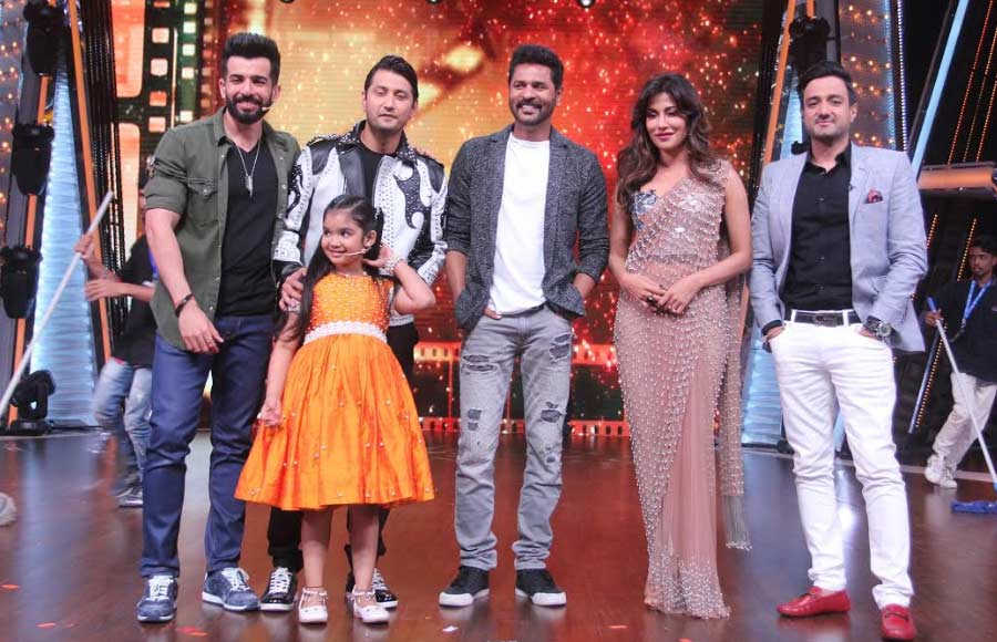 Prabhudeva on the sets of DID Li'l Masters