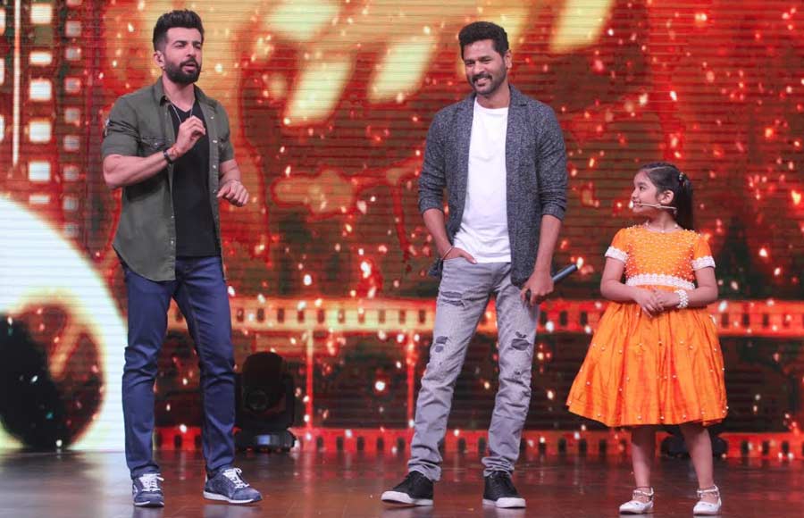 Prabhudeva on the sets of DID Li'l Masters