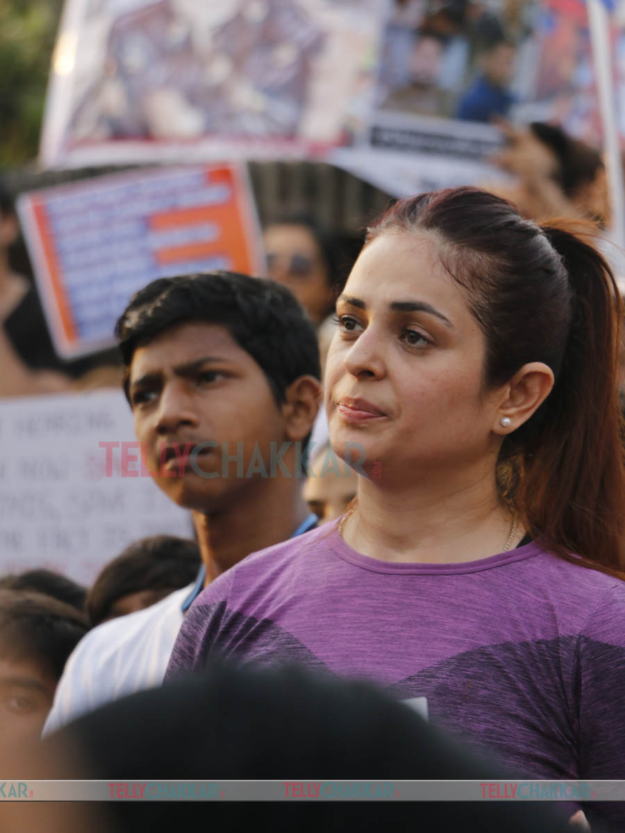 Celebs protest against Asifa gang rape and murder 