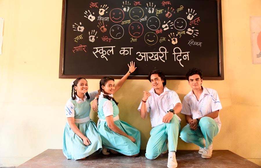 In pics: Yeh Un Dinon Ki actors wrap up school shoot 