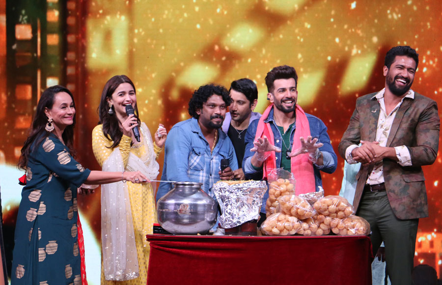 Jay Bhanushali turns pani puri wallah for Alia on Zee TV's DID Li’l Masters