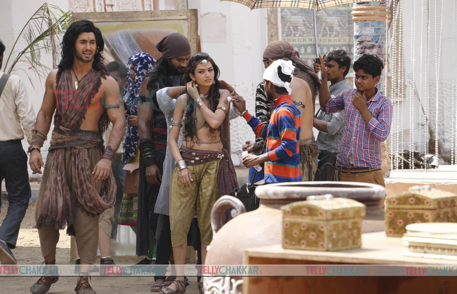 Exclusive: Candid moments from the sets of Sony TV's Porus