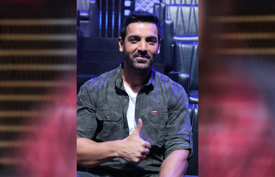 John Abraham visits the sets of Zee TV's DID Li’l Masters