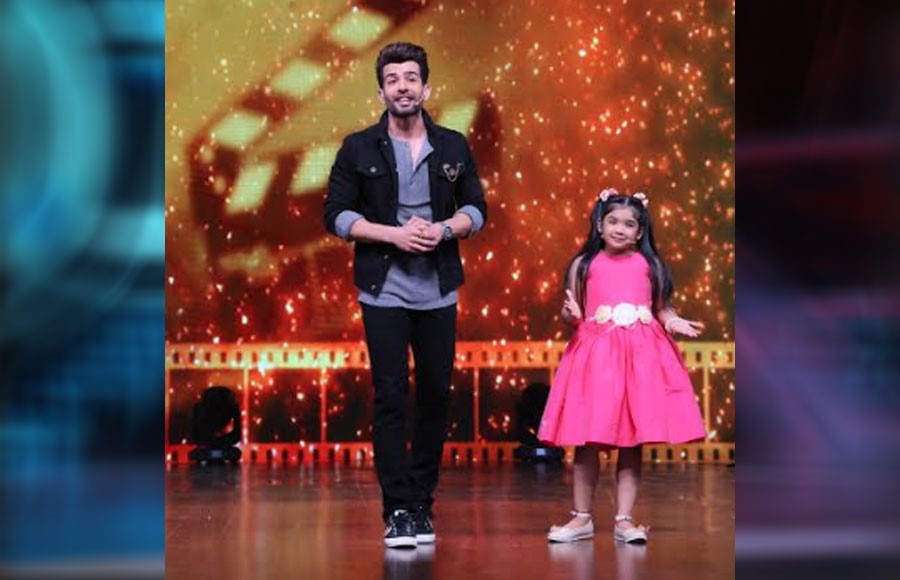 Raftaar on the sets of Zee TV's DID Li’l Masters 