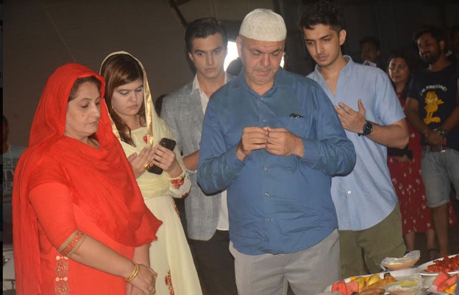  Iftaar celebration on the sets of Yeh Rishta 