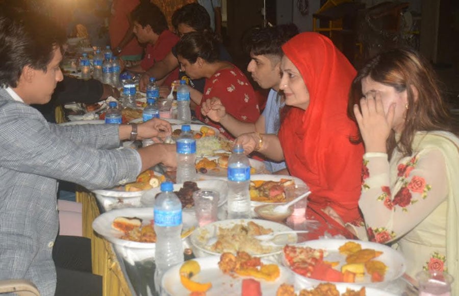  Iftaar celebration on the sets of Yeh Rishta 