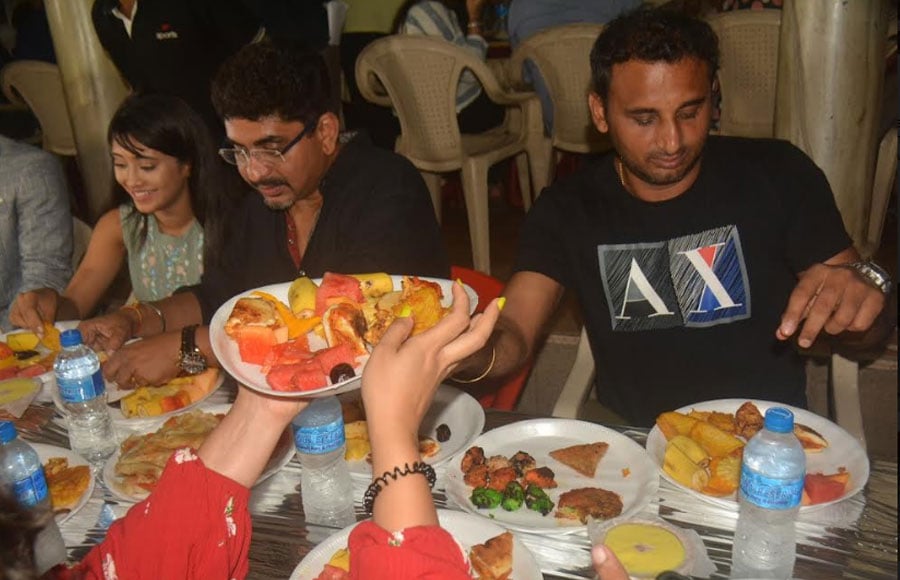  Iftaar celebration on the sets of Yeh Rishta 