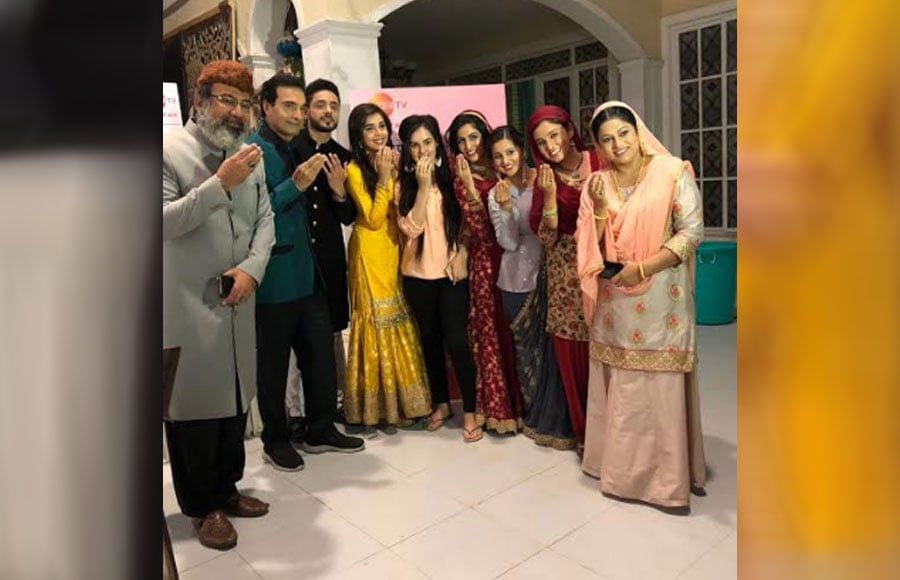 Ishq Subhan Allah team celebrates EID on the sets