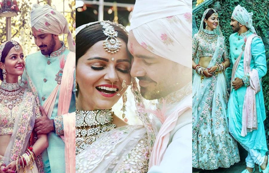 Unseen pics: Rubina-Abhinav's 'heavenly' wedding