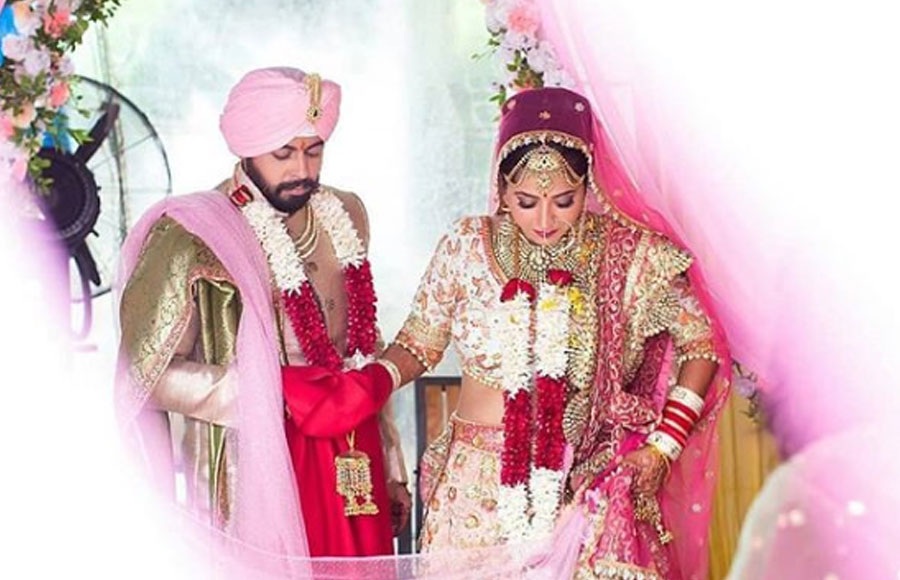 In pics: Ridheema Tiwari & Jaskaran Singh’s Punjabi wedding! 