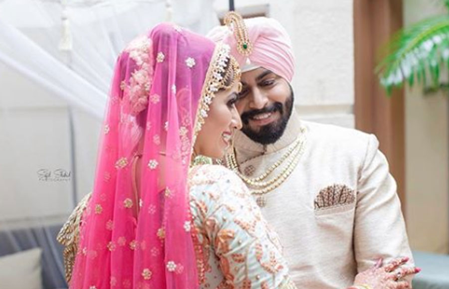 In pics: Ridheema Tiwari & Jaskaran Singh’s Punjabi wedding! 