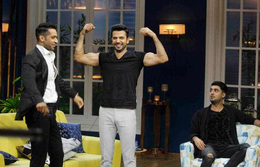 Manit Joura and Karan Vohra have 'Salman' moment on Zee TV's JuzzBaatt 