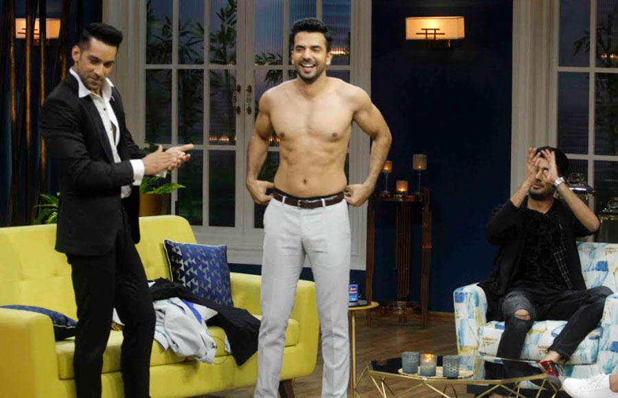 Manit Joura and Karan Vohra have 'Salman' moment on Zee TV's JuzzBaatt 