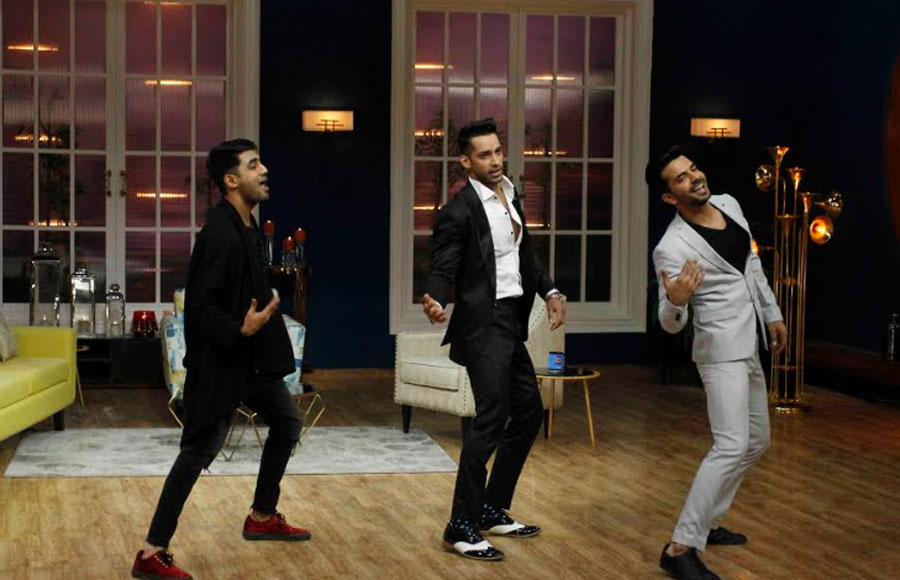 Manit Joura and Karan Vohra have 'Salman' moment on Zee TV's JuzzBaatt 