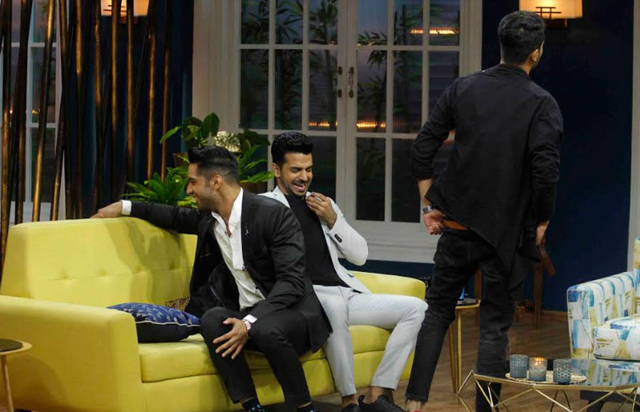 Manit Joura and Karan Vohra have 'Salman' moment on Zee TV's JuzzBaatt 