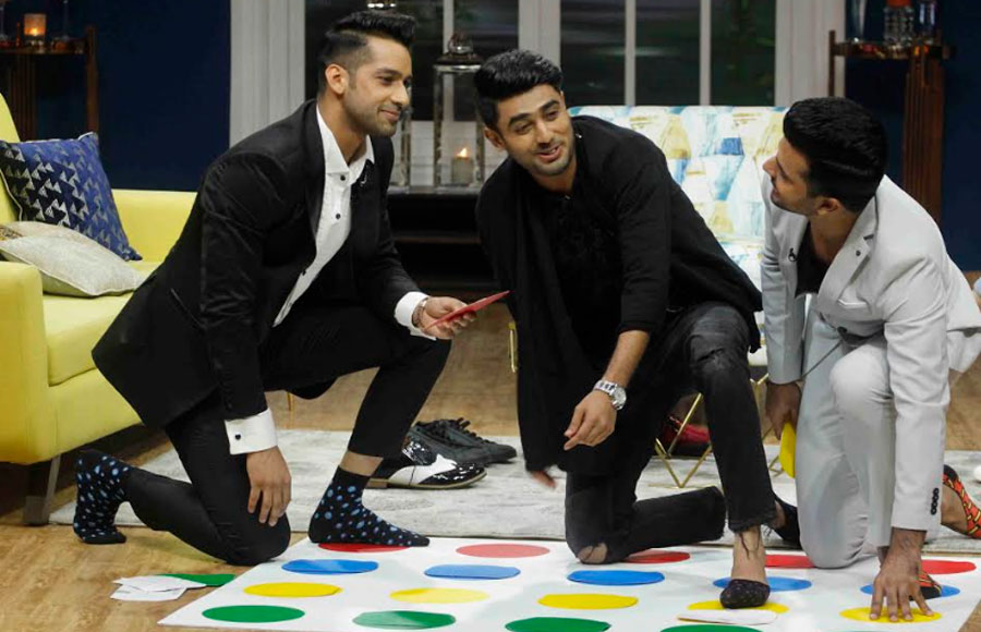 Manit Joura and Karan Vohra have 'Salman' moment on Zee TV's JuzzBaatt 