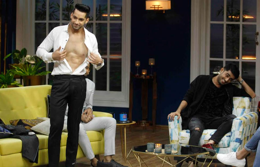 Manit Joura and Karan Vohra have 'Salman' moment on Zee TV's JuzzBaatt 