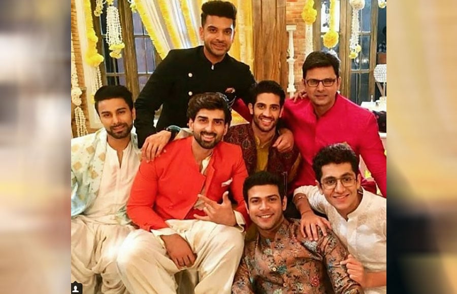 Karan Kundra and team Dil Hi Toh Hai's grand wedding celebrations 