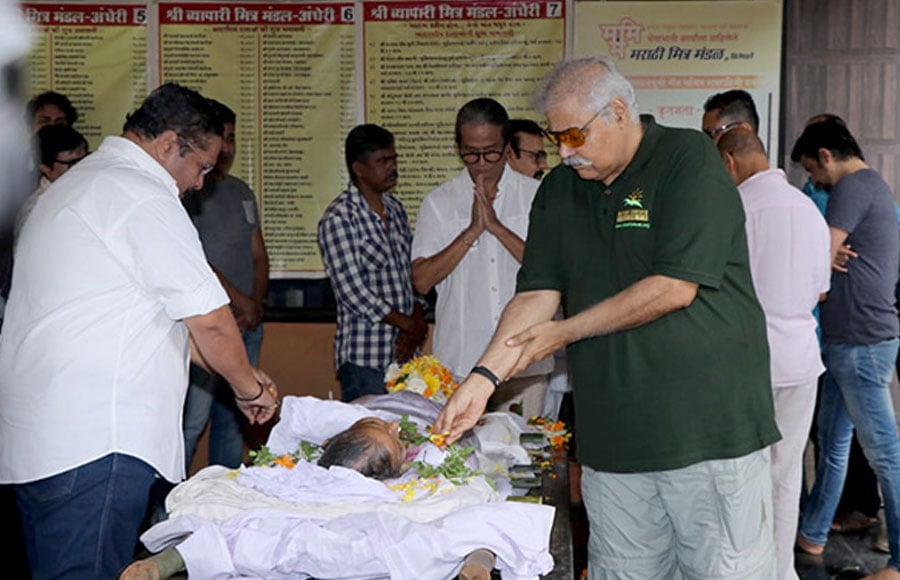 Celebs pay their last respect to Rita Bhaduri at her funeral 