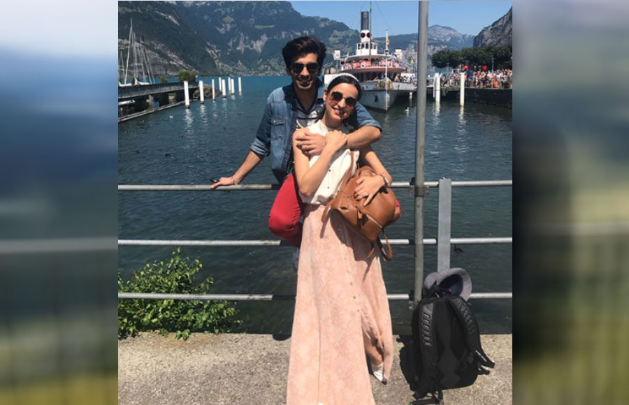 Sanaya Irani and Mohit Sehgal romance in Switzerland