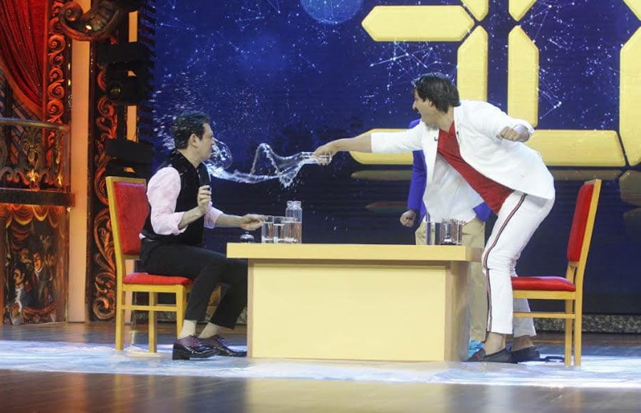 Water fight between the judges of India's Best Dramebaaz