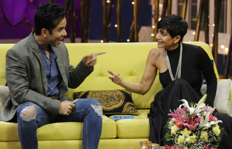 Tusshar Kapoor and  Mandira Bedi have a gala time with  Rajeev Khandelwal