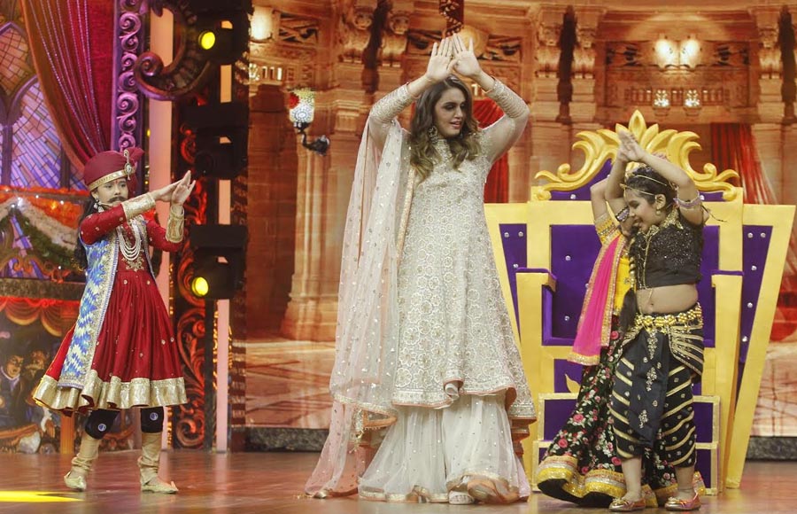 Huma Qureshi graces the sets of India’s Best Dramebaaz