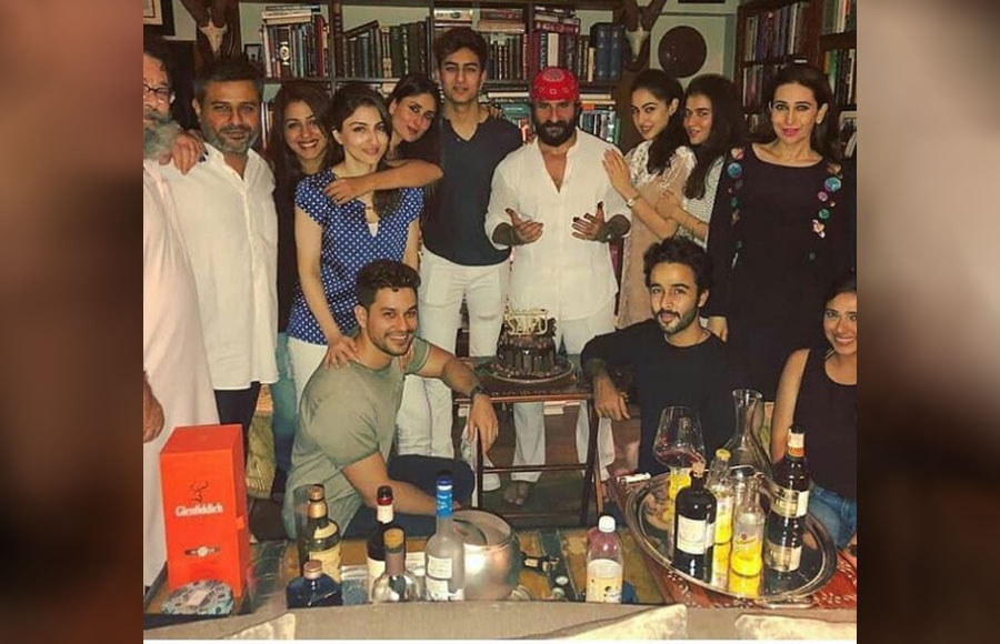 In pics: Saif Ali Khan rings in his birthday family 