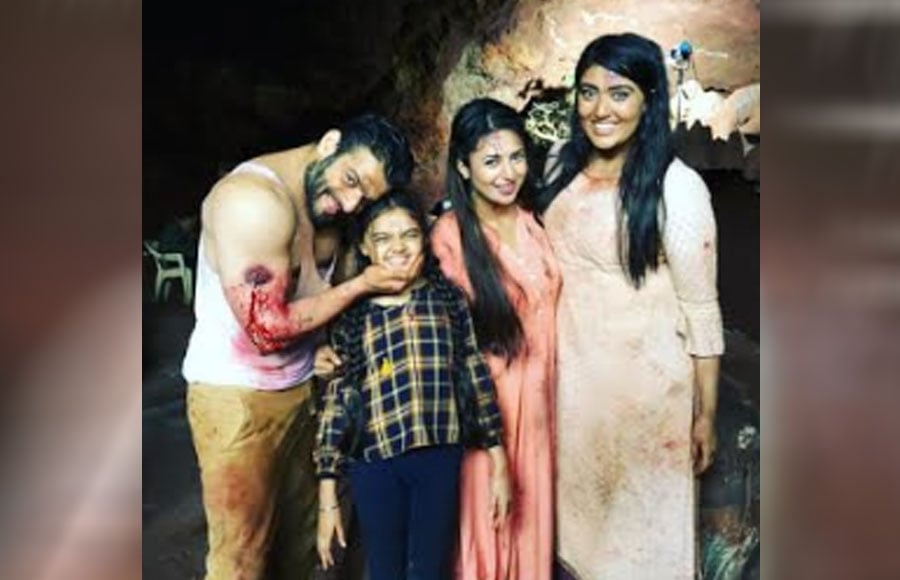 YHM actors have a blast while shooting for the cave track 