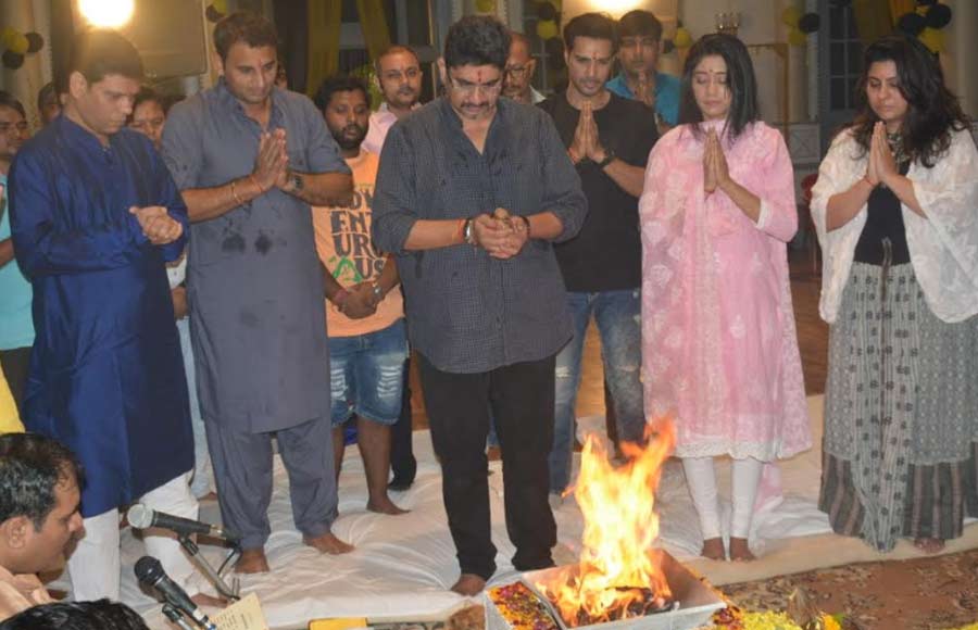 Hawan on the sets of Yeh Rishta Kya Kehlata Hai