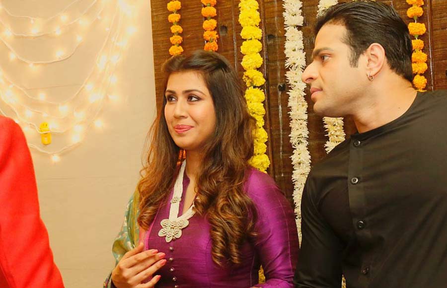 Diwali Bash at Karan Patel and Ankita Bhargava's house