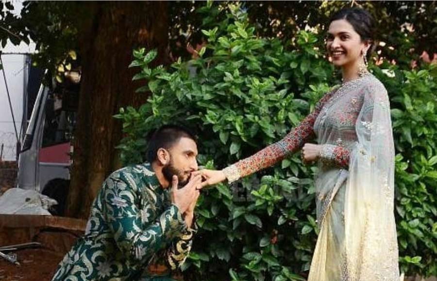 In Pics: Deepika and Ranveer gives us major couple goals