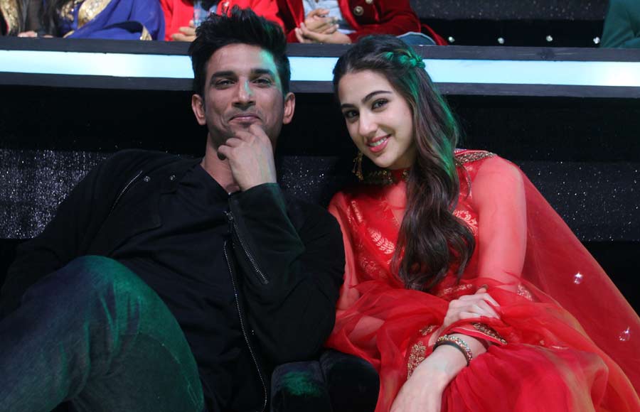 Kedarnath actors Sushant Singh Rajput and Sara Ali Khan on Sa Re Ga Ma Pa