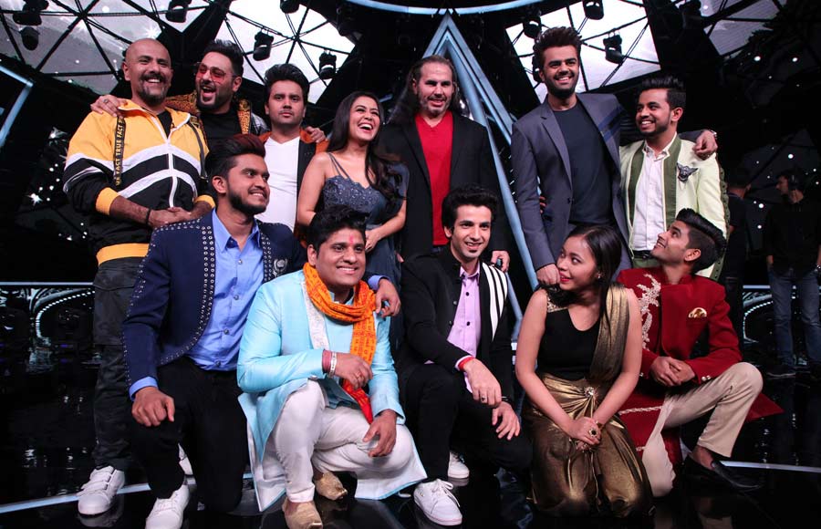 Badshah steals the stage on Indian Idol 10