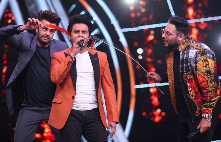 Badshah steals the stage on Indian Idol 10