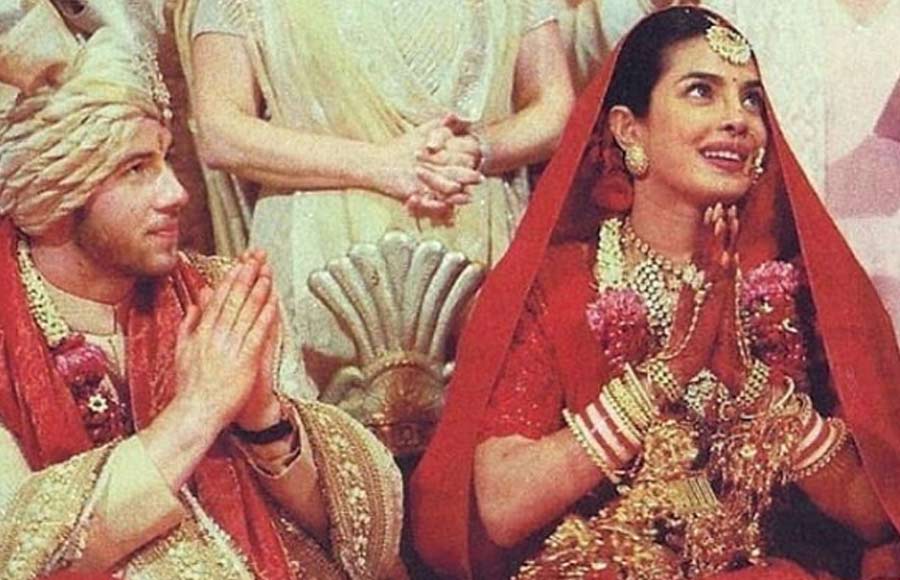 We can't still get over Priyanka and Nick's wedding Photos 