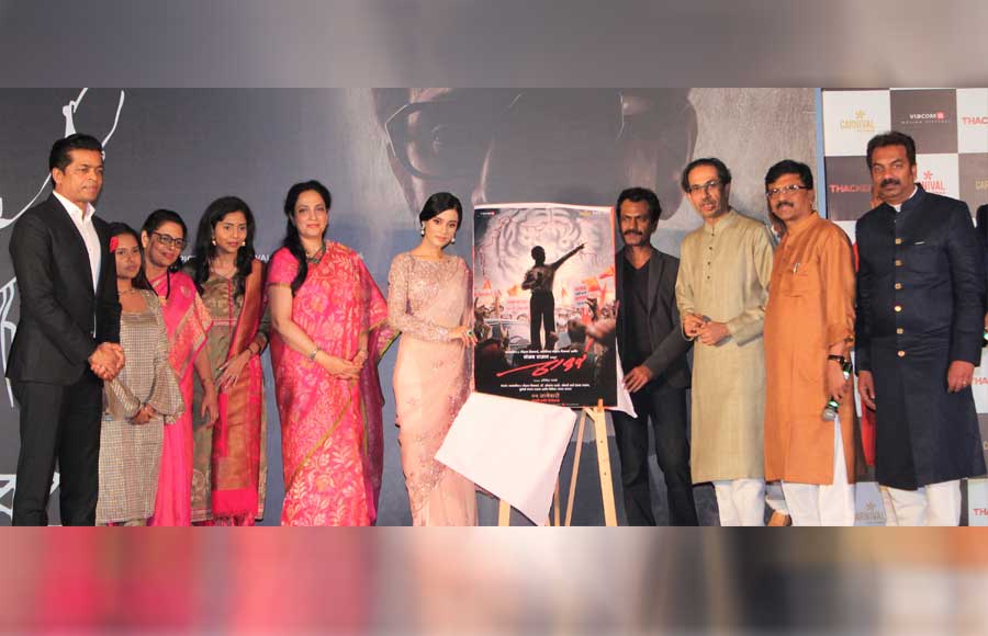 Thunderous applause drowns Nashik dhols at Thackeray trailer launch