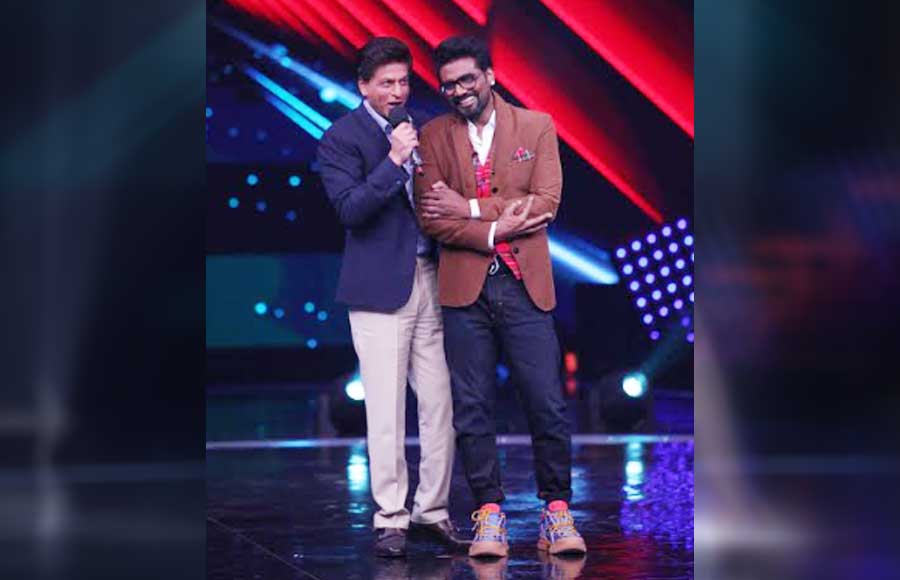 SRK and Remo's dance on the sets of Dance +