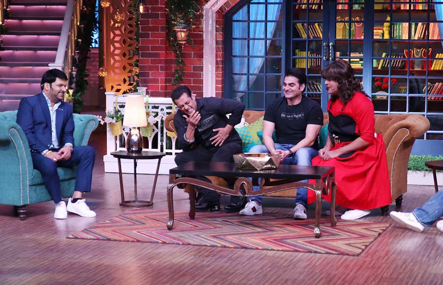 The Khan family on the Kapil Sharma Show 