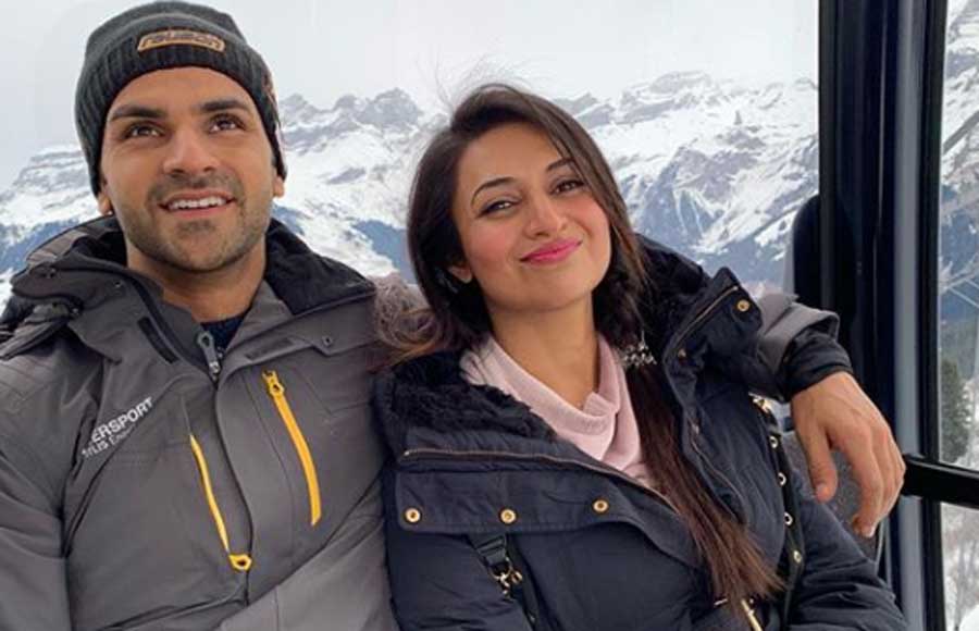 Divyanka and Vivek enjoy a lovely vacation in Switzerland