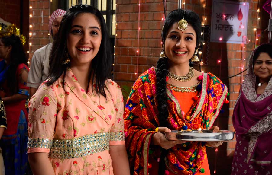 Lohri celebrations in Sony TV’s Patiala Babes.