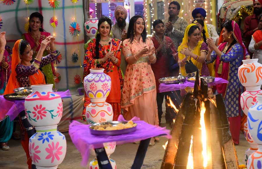 Lohri celebrations in Sony TV’s Patiala Babes.